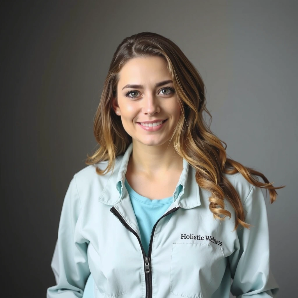 Retrato profesional de una especialista en bienestar holístico